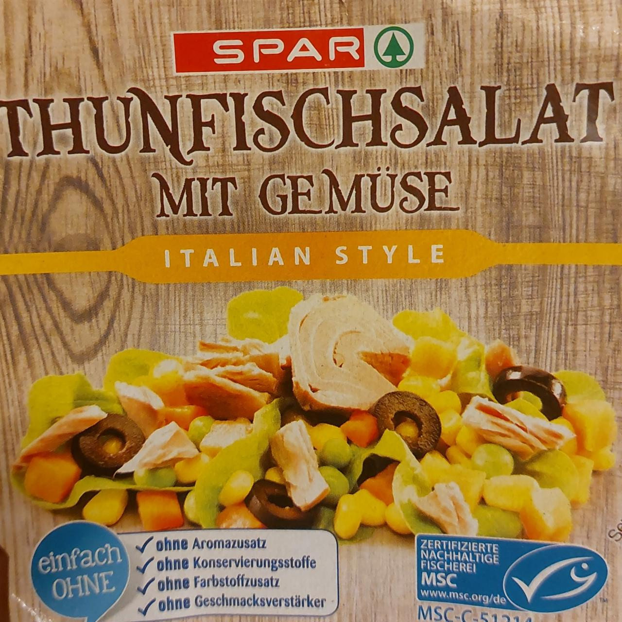 Fotografie - Thunfischsalat mit gemüse Italian style Spar