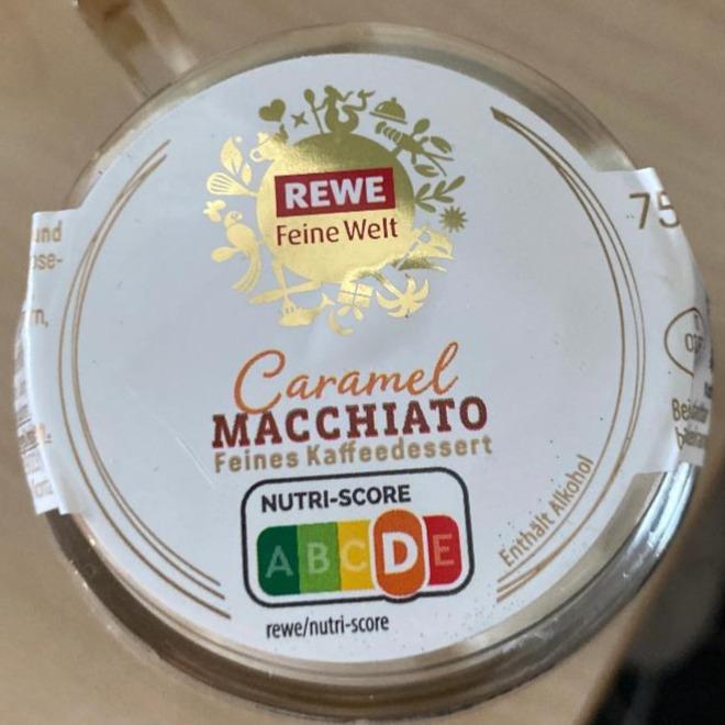 Fotografie - Caramel Macchiato Feines Kaffeedessert Rewe Feine Welt