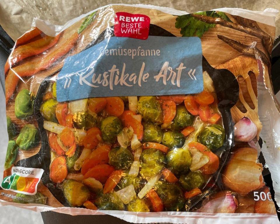 Fotografie - Gemüsepfanne Rustikale Art REWE Beste Wahl