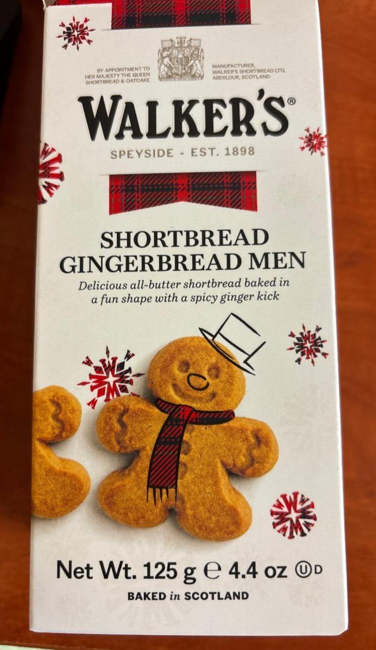 Fotografie - Shortbread gingerbread men Walker's