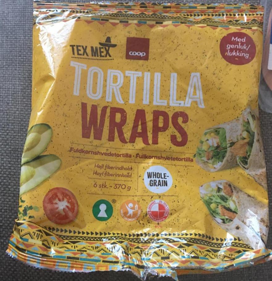 Fotografie - Tex Mex Tortilla Wraps Wholegrain Coop