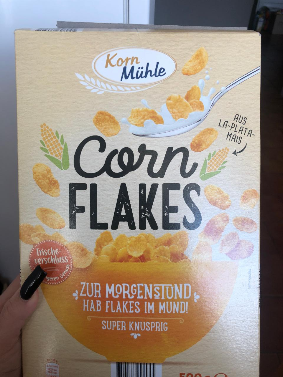 Fotografie - Corn Flakes Korn Mühle