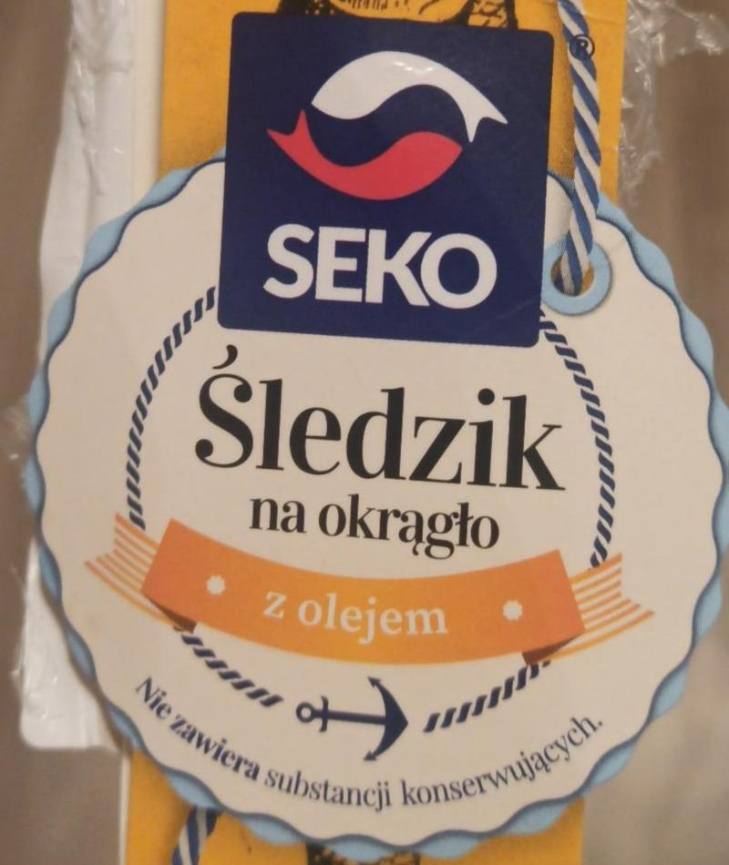 Fotografie - Śledzik na okraglo z olejem Seko