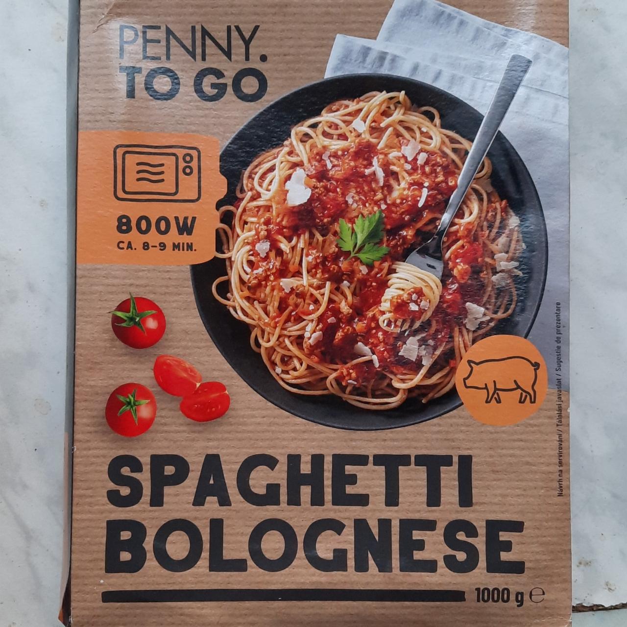 Fotografie - Spaghetti bolognese Penny to go