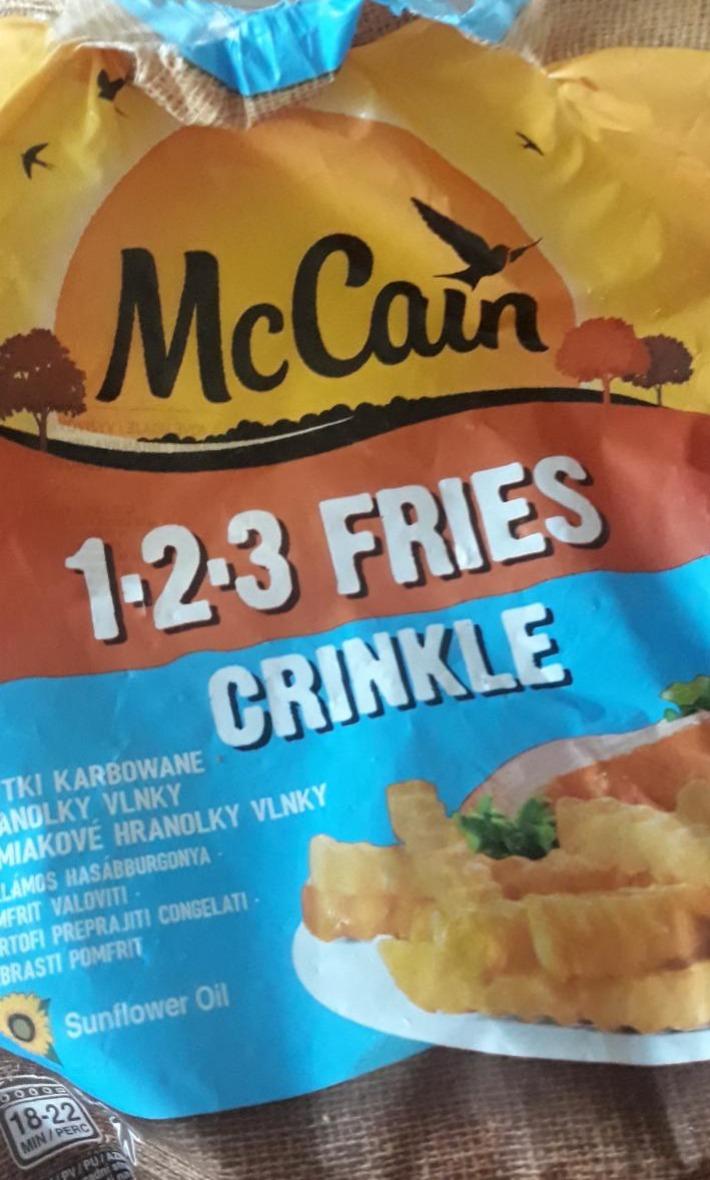 Fotografie - 1-2-3 Fries Crinkle McCain