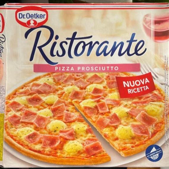 Fotografie - Ristorante Pizza prosciutto Dr.Oetker