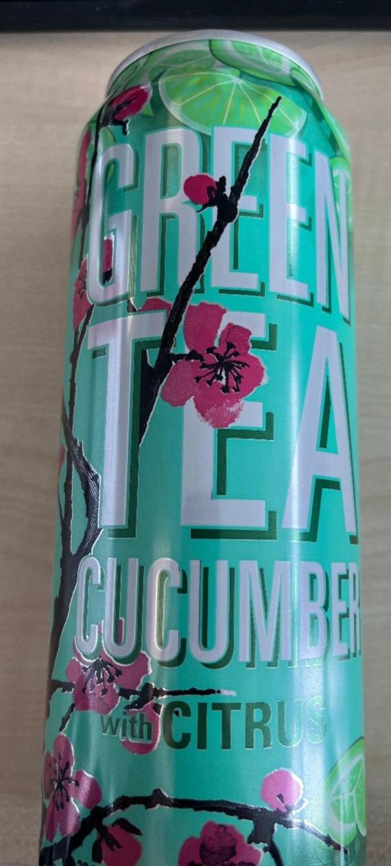 Fotografie - Green tea cucumber with citrus Arizona