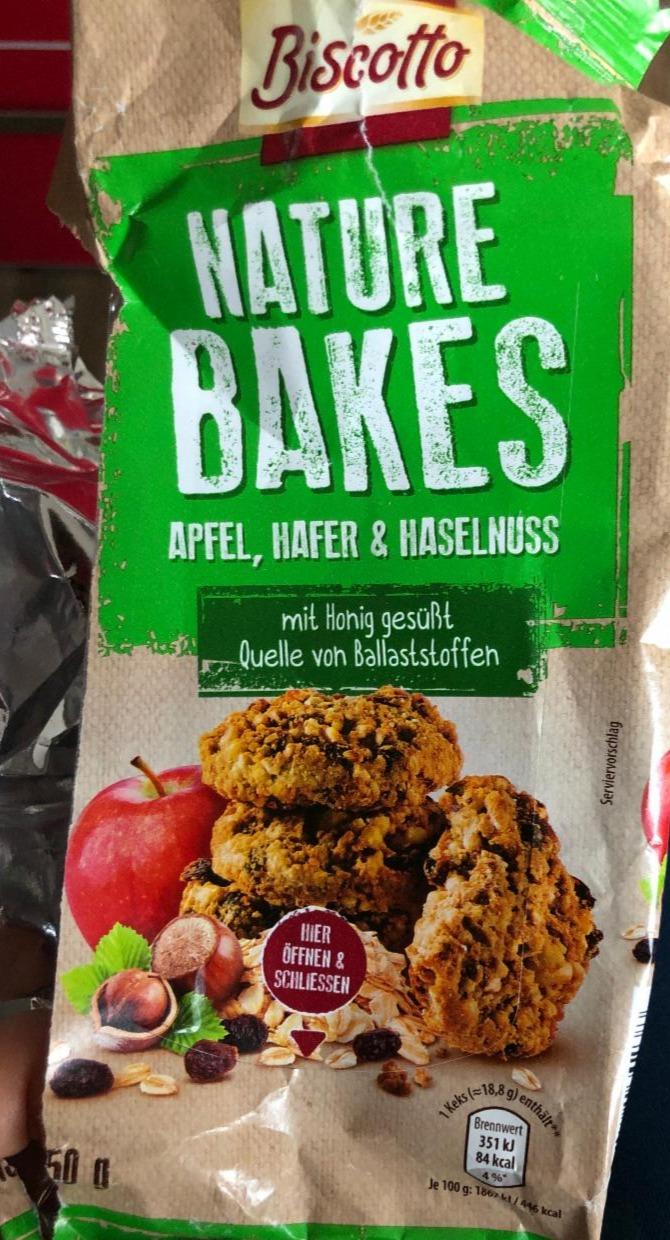 Fotografie - Nature Bakes Apfel, Hafer & Haselnuss Biscotto