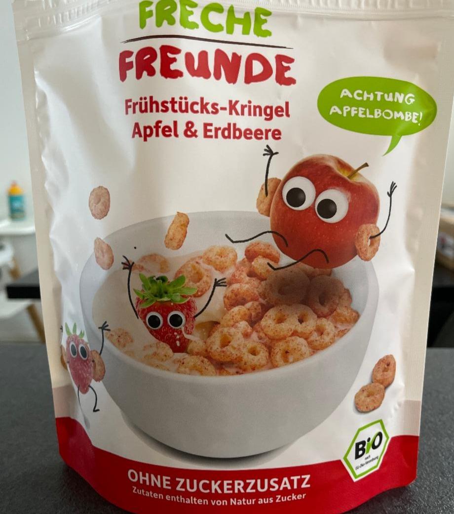 Fotografie - Freche freunde Apfel Erdbeere