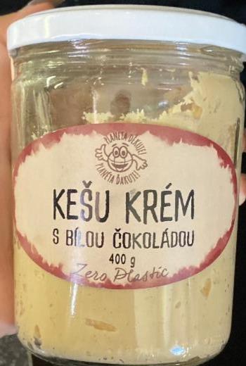 Fotografie - Kešu krém s bílou čokoládou Zero plastic