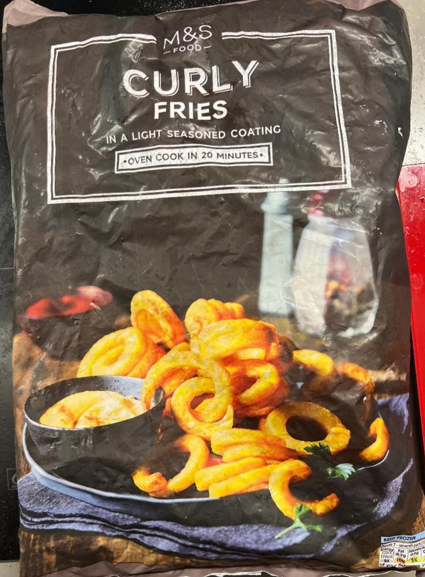 Fotografie - Curly Fries M&S Food