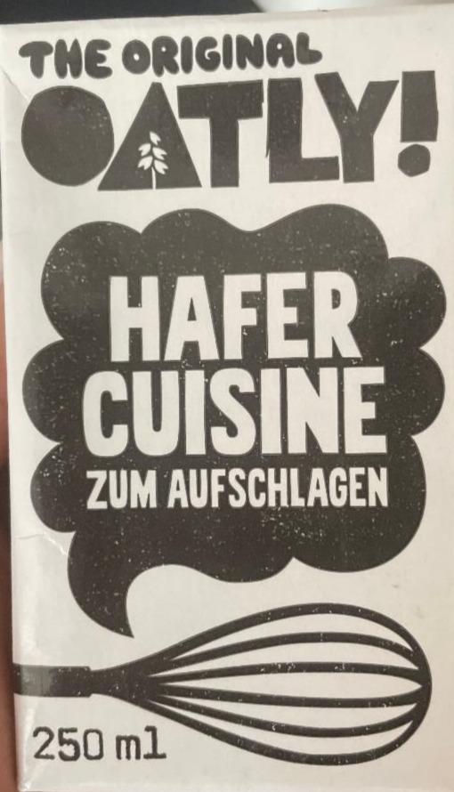 Fotografie - Hafer Cuisine zum aufschlagen Oatly!