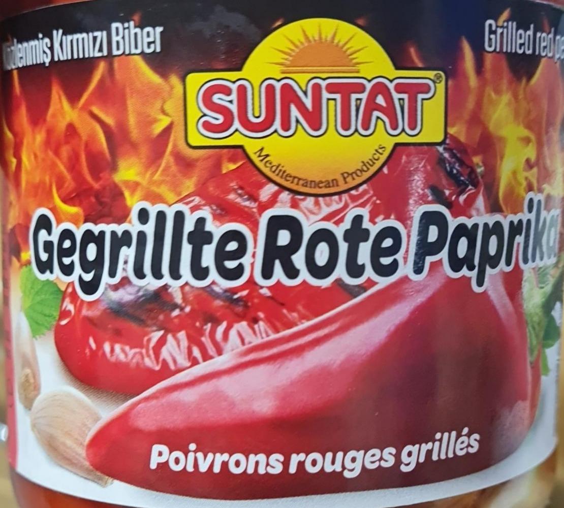 Fotografie - Gegrillte Rote Paprika Suntat