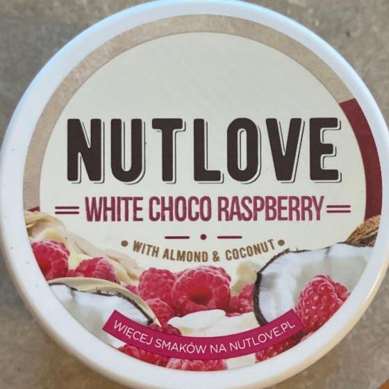 Fotografie - White choco raspberry NUTLOVE