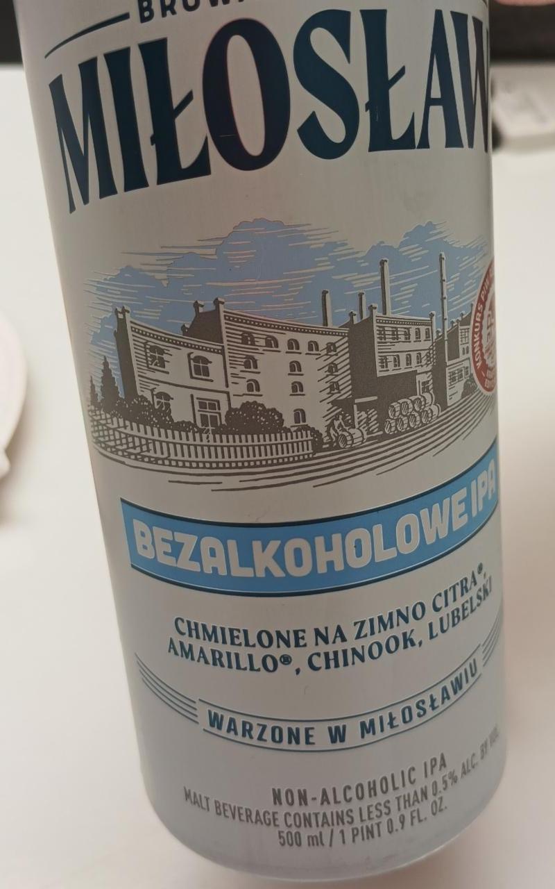 Fotografie - Miłosław bezalkoholowe ipa