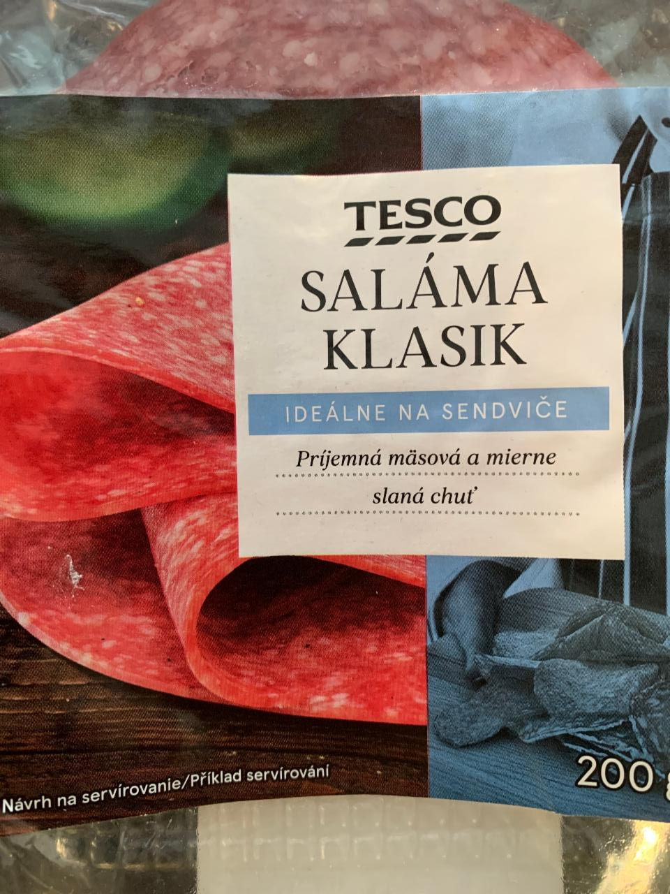 Fotografie - Saláma Klasik Tesco