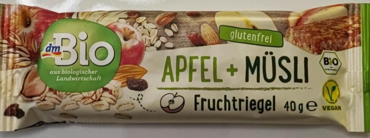 Fotografie - Apfel müsli Fruchtriegel DmBio