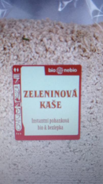 Fotografie - Zeleninová kaše instantní pohanková Bio nebio