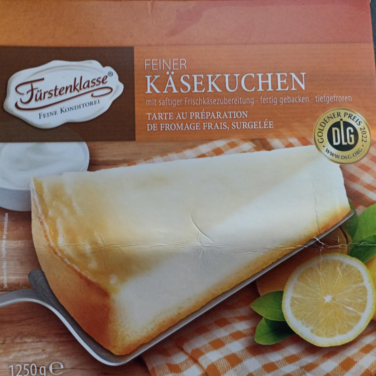 Fotografie - Feiner Käsekuchen Fürstenklasse