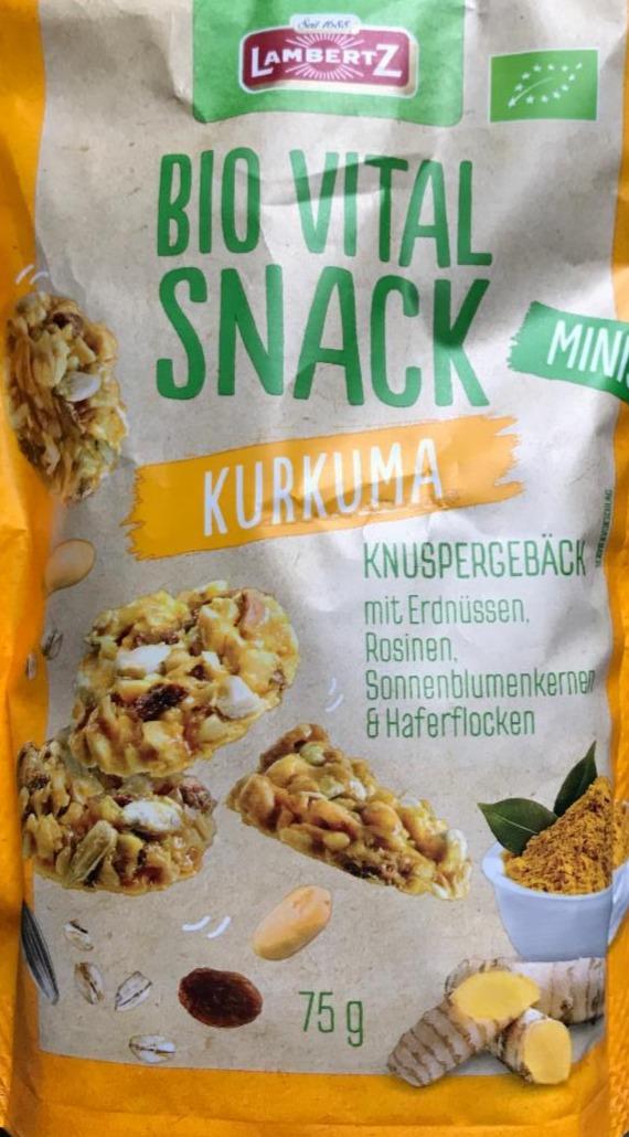 Fotografie - snack kurkuma Lambertz