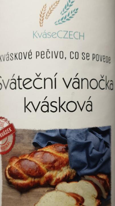 Fotografie - Sváteční vánočka kvásková KváseCZECH