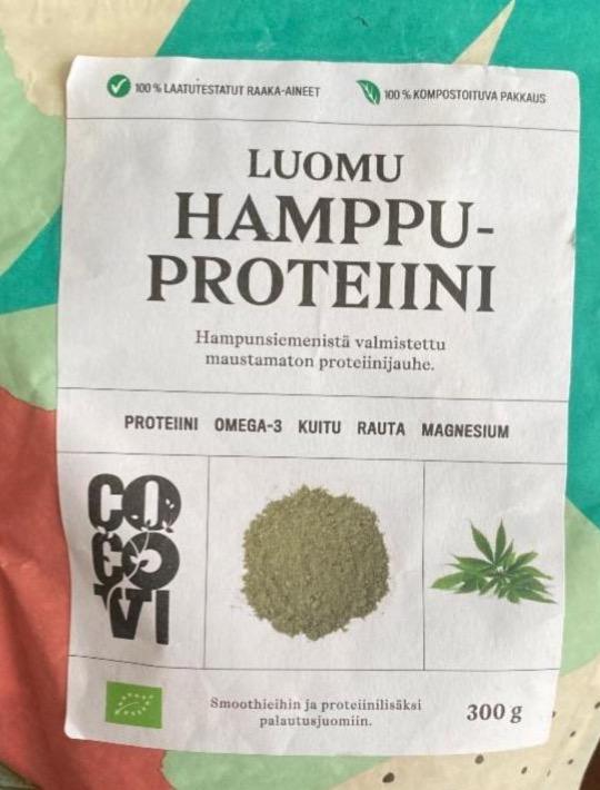 Fotografie - Luomu Hamppuproteiini CocoVi