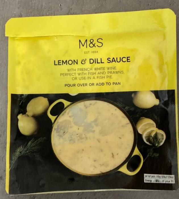 Fotografie - Lemon & Dill Sauce M&S