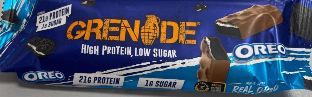 Fotografie - Oreo Protein Bar Grenade