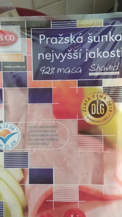 Fotografie - Pražská šunka nejvyšší jakosti Shaved LE & CO