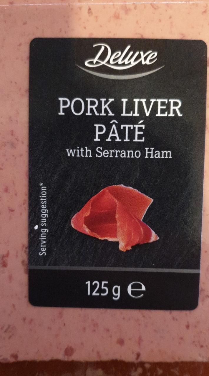 Fotografie - Pork Liver Pâté with Serrano Ham Deluxe