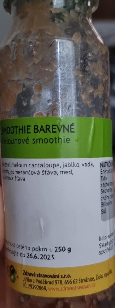 Fotografie - melounové smoothie Zdravé stravování