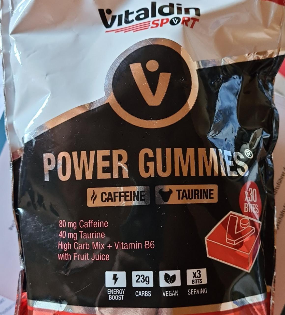 Fotografie - Power gummies Vitaldin sport