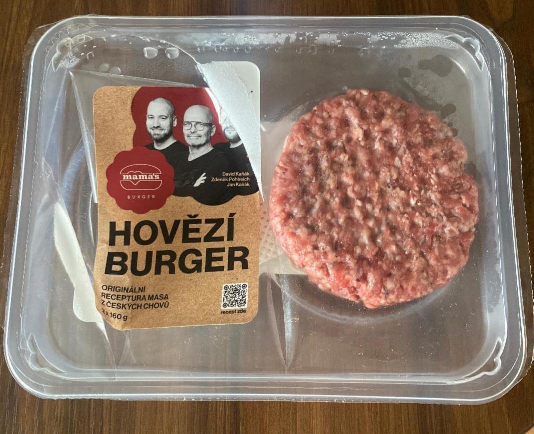 Fotografie - Hovězí burger Mama's