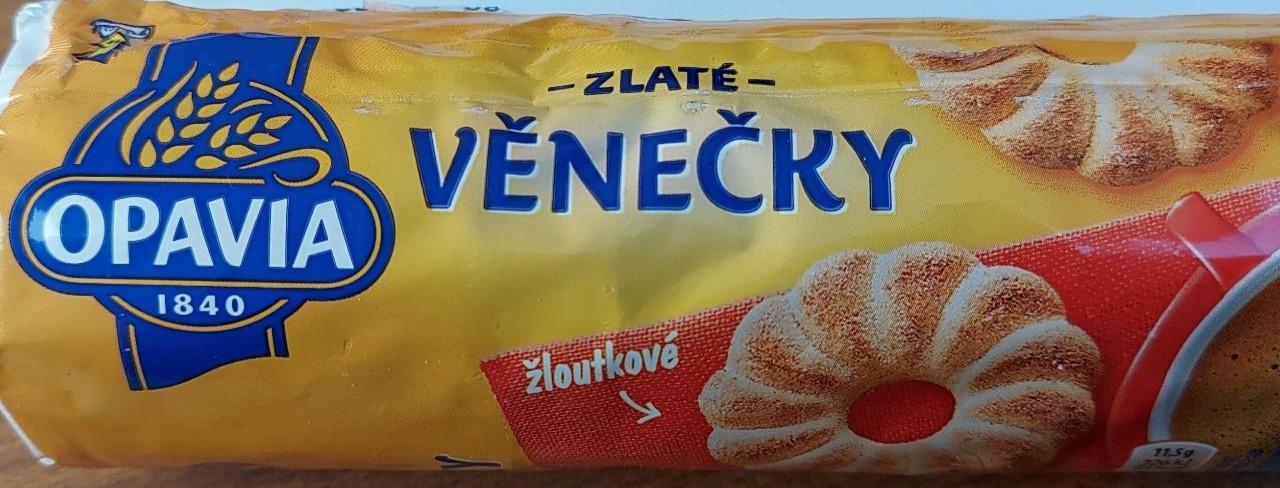 Fotografie - Zlaté věnečky žloutkové Opavia