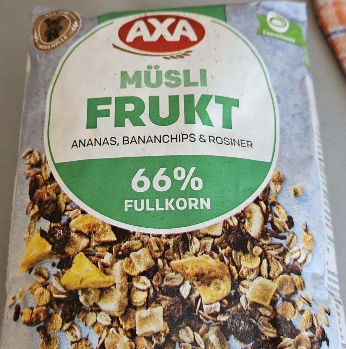 Fotografie - Müsli frukt Axa