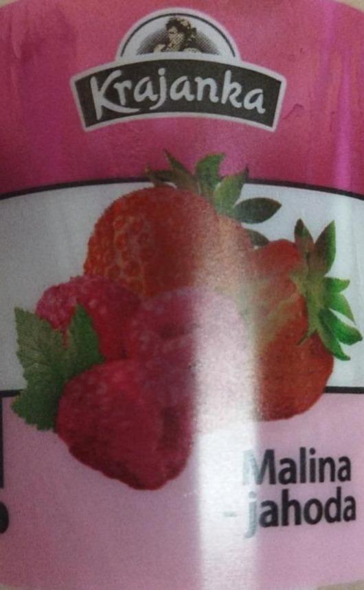 Fotografie - Jogurt smetanový malina jahoda Krajanka DeLuXe!