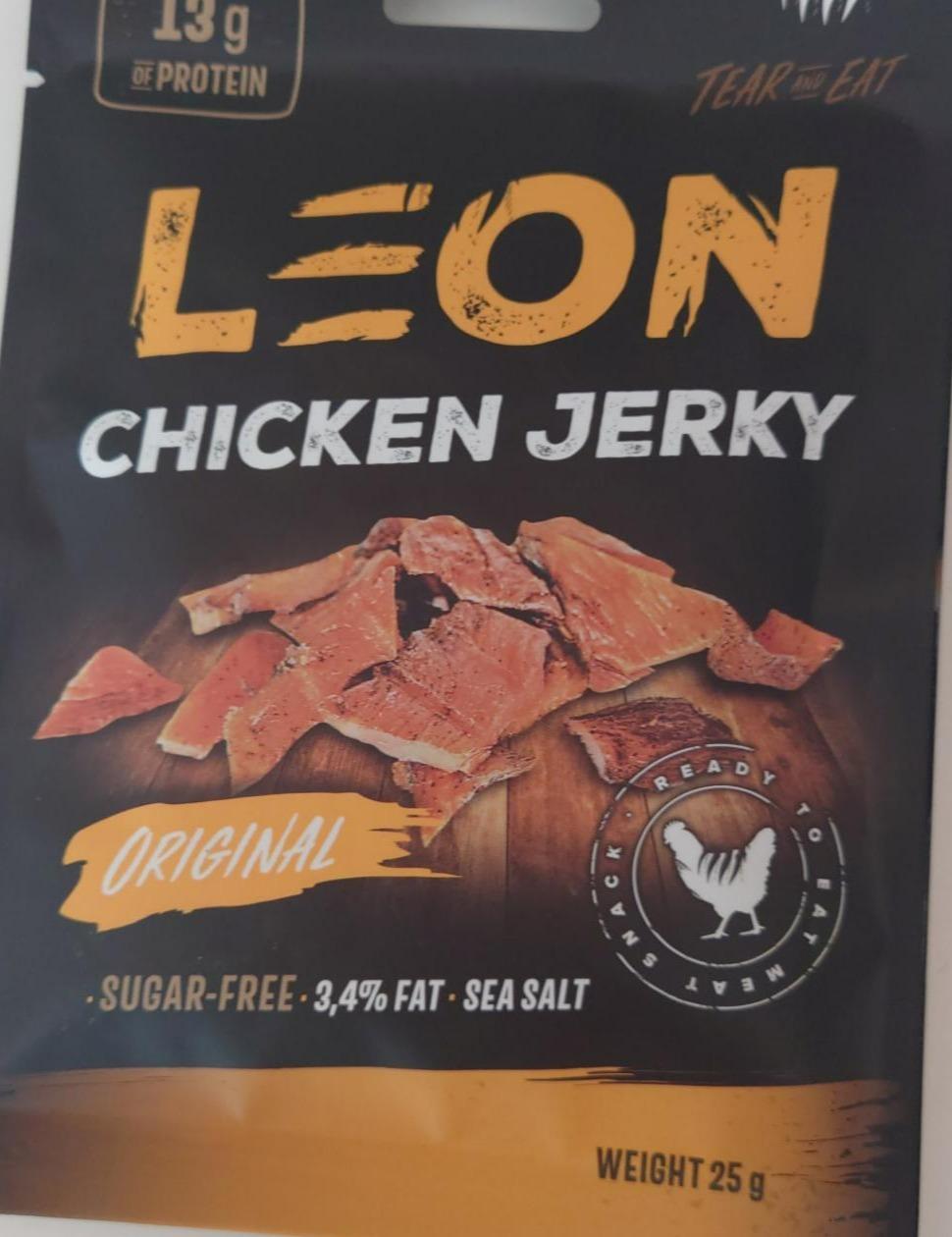 Fotografie - Leon chicken jerky Original