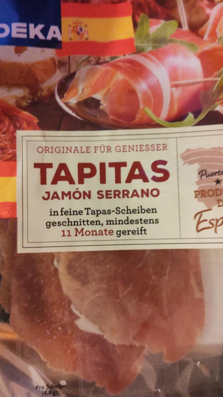 Fotografie - Originale für geniesser Tapitas Jamón Serrano Edeka