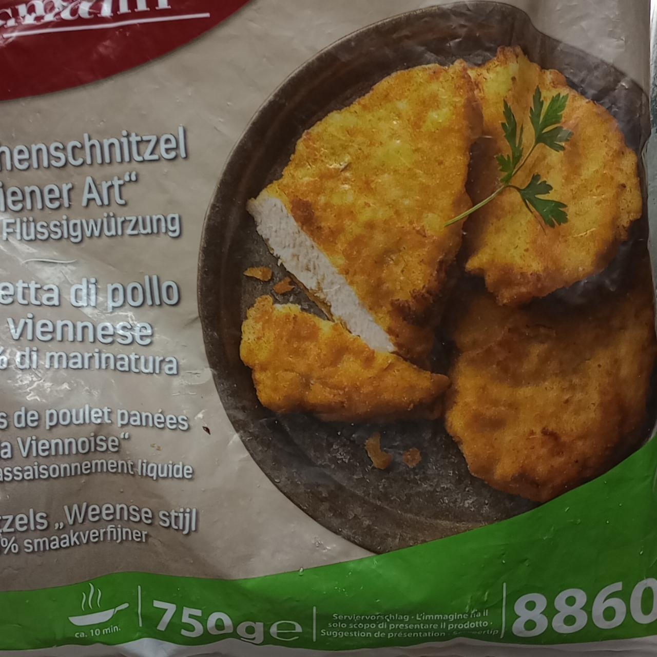 Fotografie - Cotoletta di pollo alla viennese Eismann