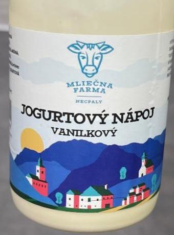 Fotografie - Jogurtový nápoj vanilkový Mliečna farma Necpaly