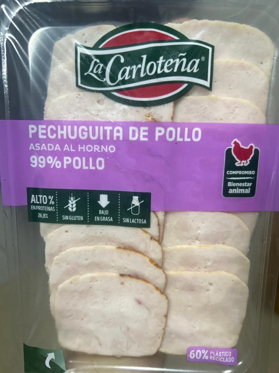 Fotografie - Pechuguita de poñlo asada al horno 99% pollo La Carloteña