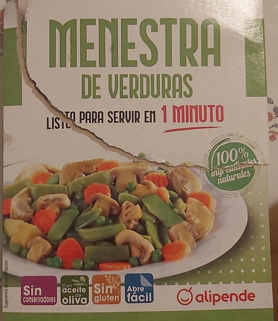 Fotografie - Menestra de verduras Listo para servir en 1 minuto Alipende