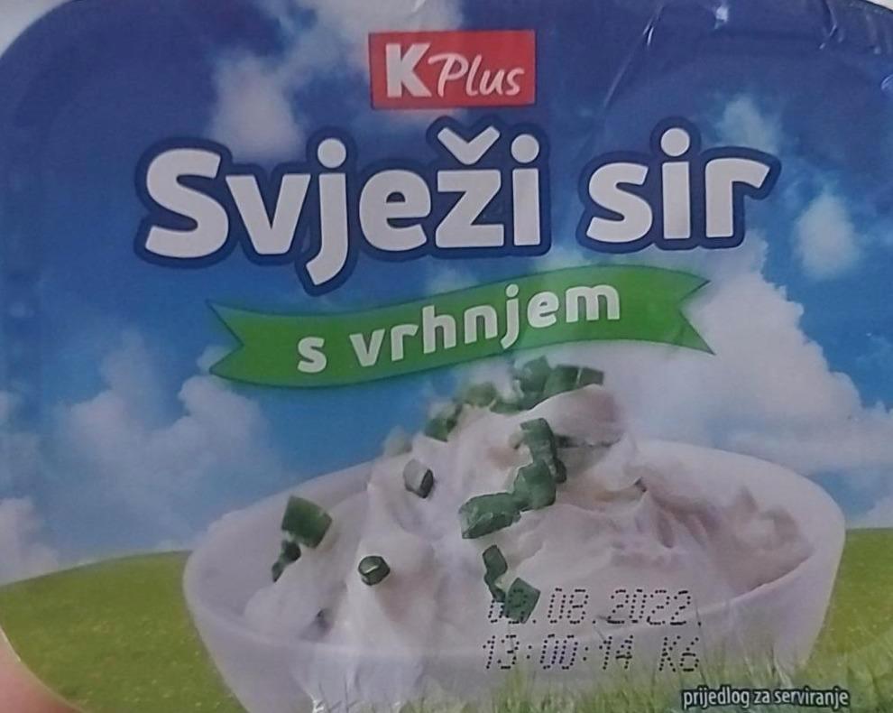 Fotografie - Svježi sir s vrhnjem KPlus