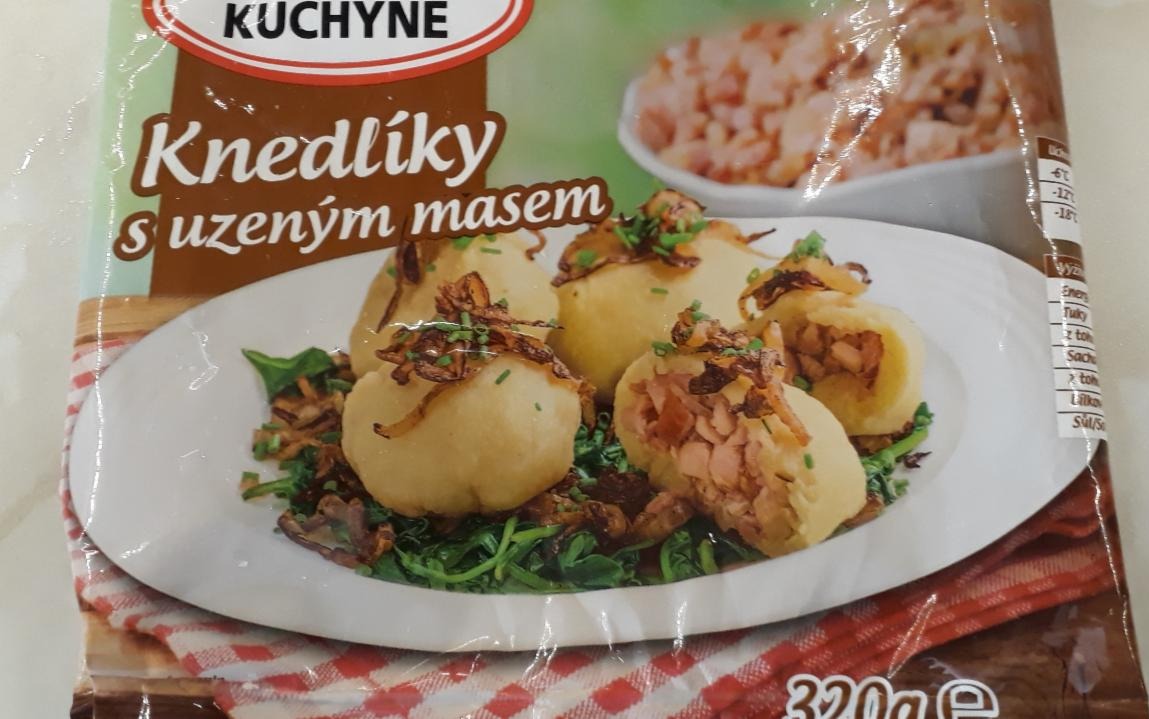 Fotografie - Knedlíky s uzeným masem Dobrá kuchyně