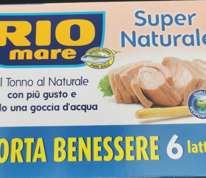 Fotografie - tonno super Naturale Rio mare