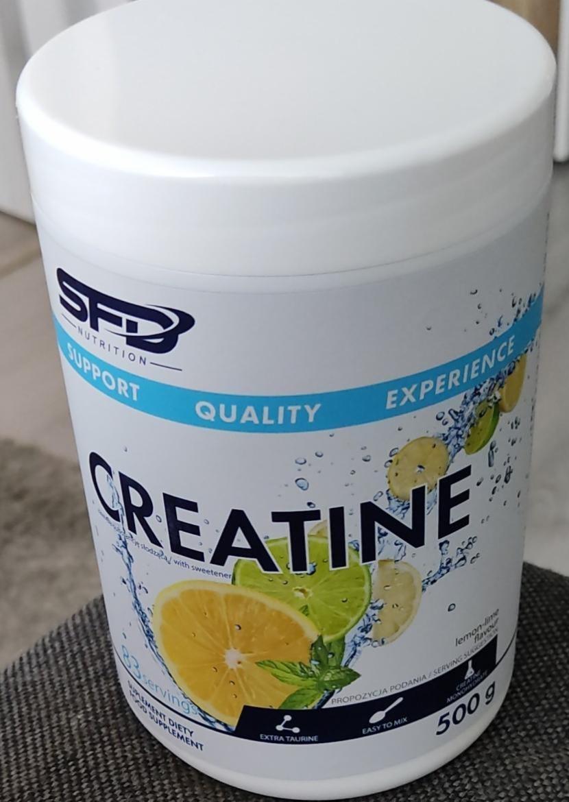 Fotografie - Creatine lemon-lime flavour SFD Nutrition