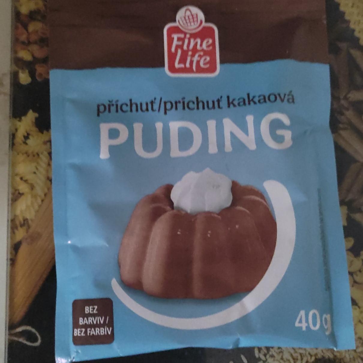 Fotografie - Puding příchuť kakaová Fine Life