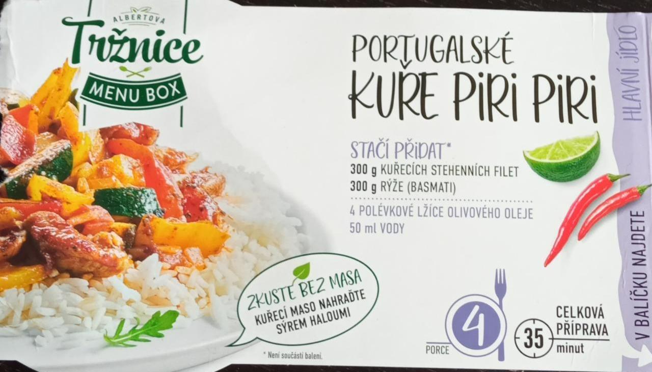 Fotografie - Menu box Portugalské kuře piri piri Albertova Tržnice