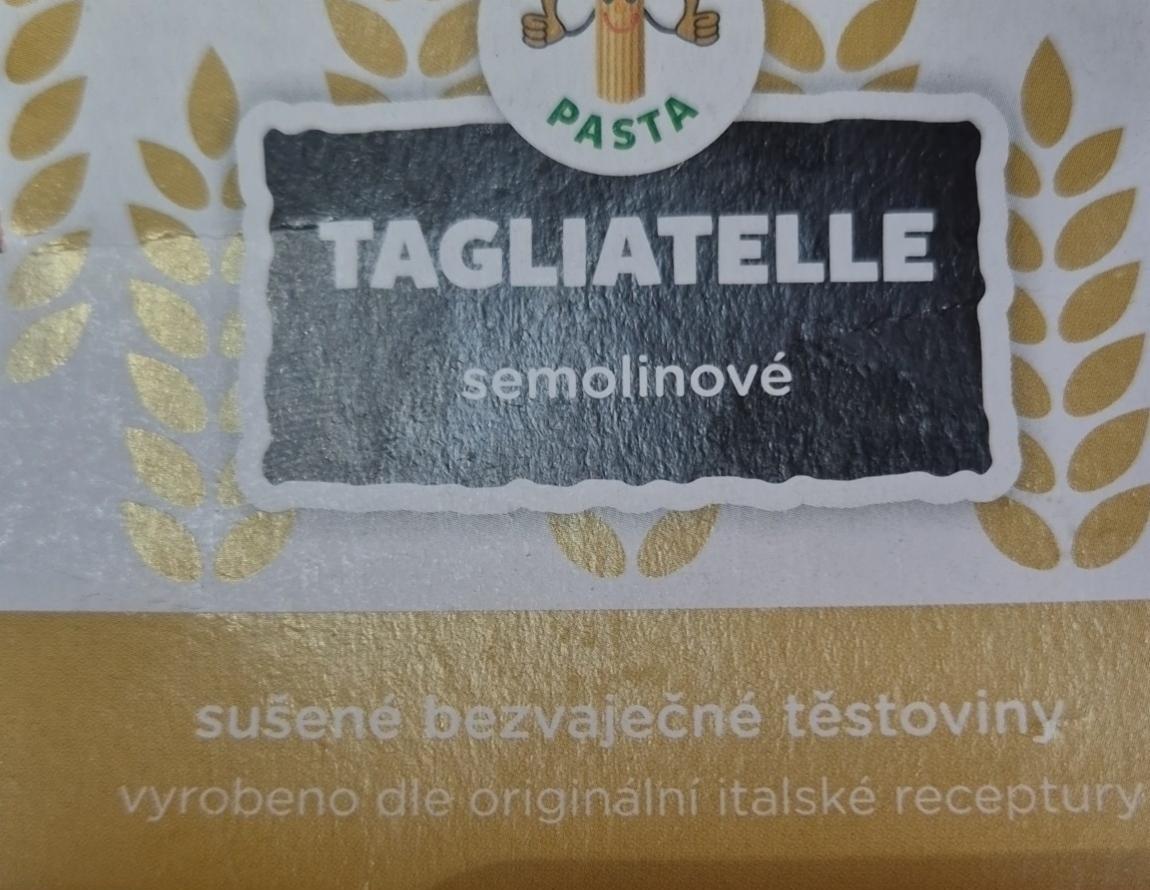 Fotografie - Tagliatelle semolinové Fajna pasta