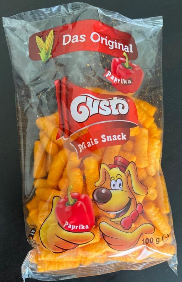 Fotografie - Mais Snack Paprika Gusto